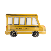 School Bus Shaped Plate