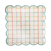 Colorful Grid Plate