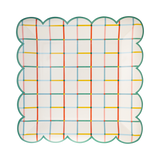 Colorful Grid Plate
