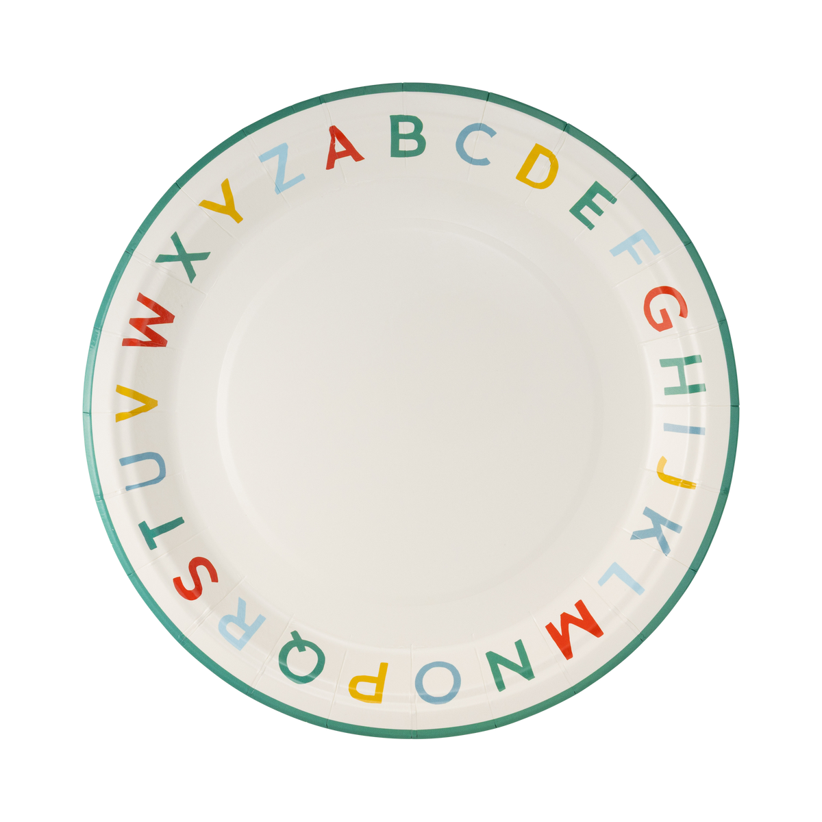 Alphabet Plate