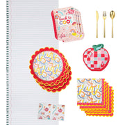 Back To School Tableware Party Kit