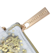 Confetti Glam Gold Clear Everything Pouch