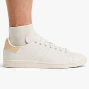 Adidas Originals Men's Cream/White Stan Smith Lux Sneakers, HP3170 (No Box)