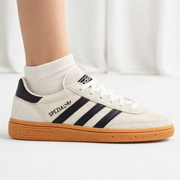 Adidas Originals Women's Beige Handball Spezial Sneakers, IF6562 (Damaged Box)