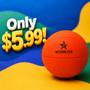 Full-Size Soft Basketballs (5 Pack) With Pump - Perfect for Kids - Soft Bounce Ball for Children - $2.99 Each