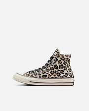 Chuck 70 Hi Leopard Print Khaki Off White