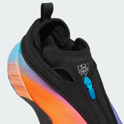 Men's Adidas D.O.N. Issue 7 - Core Black / Lucid Orange / Silver Metallic