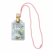Confetti Filled Lanyard & Luggage Tag