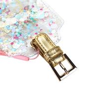 Confetti Filled Lanyard & Luggage Tag