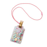 Confetti Filled Lanyard & Luggage Tag