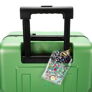 Confetti Filled Lanyard & Luggage Tag