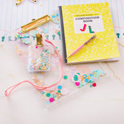 Confetti Filled Clipboard