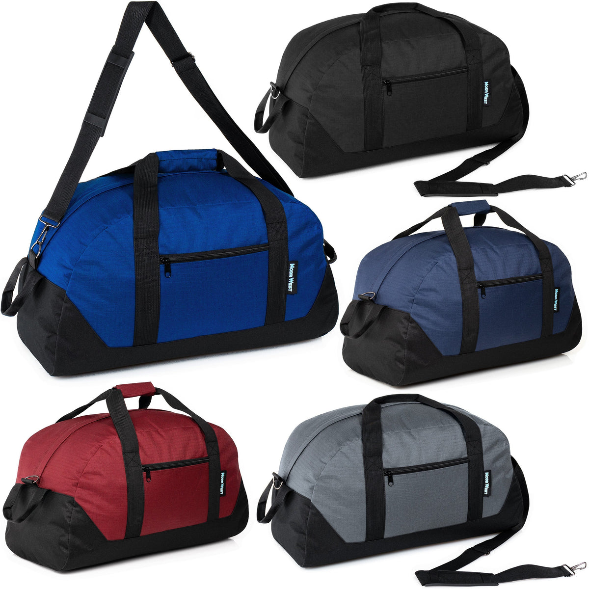 25" Wholesale Duffle Bag in Assorted Colors  - Bulk Case of 12 Duffels