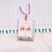Pencil Bow Earrings