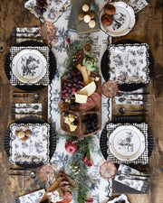 Halloween Scenes 9" Plate Set (9 plates)