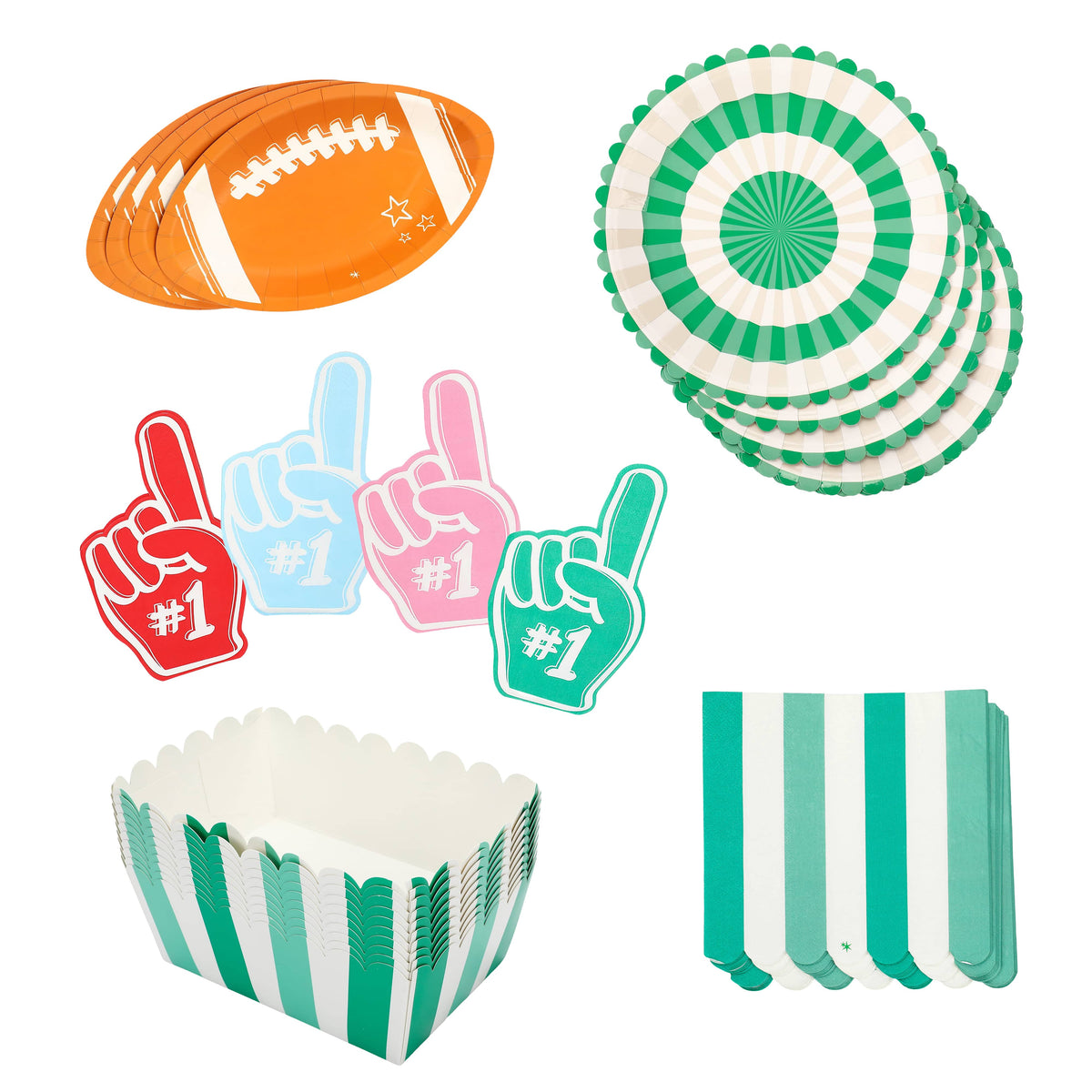 Game Day Tableware Party Kit