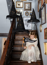 Light Up Halloween Witch Hats, Set of 3