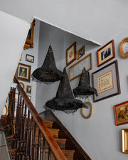 Light Up Halloween Witch Hats, Set of 3