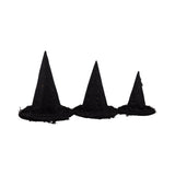 Light Up Halloween Witch Hats, Set of 3