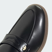 Men's Adidas Handball Spezial Loafer - Core Black / Cloud White / Gold