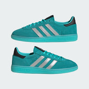 Men's Adidas Handball Spezial Mercedes - Semi Mint Rush / Silver Metallic / Core Black
