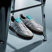 Men's Adidas Handball Spezial Mercedes - Cloud White / Silver Metallic
