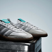 Men's Adidas Handball Spezial Mercedes - Cloud White / Silver Metallic