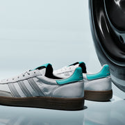 Men's Adidas Handball Spezial Mercedes - Cloud White / Silver Metallic
