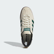 Men's Adidas Handball Spezial - Off White/Collegiate Green