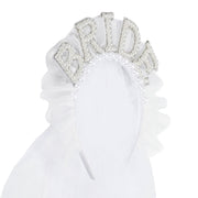 Blushing Bride Novelty Headband