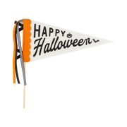 Happy Halloween Felt Pennant