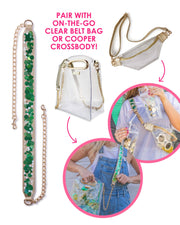 Adjustable Confetti Handbag Straps