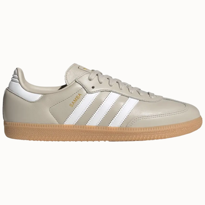 Adidas Originals Men's Beige Samba OG Sneakers, JR0883
