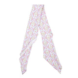 Petals & Plumes Satin Anything Scarf