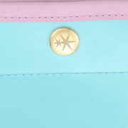 Colorblock Vinyl Tote Bag