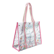 Confetti-filled Clear Vinyl Tote Bag