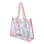 Confetti-filled Clear Vinyl Tote Bag