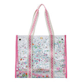 Confetti-filled Clear Vinyl Tote Bag