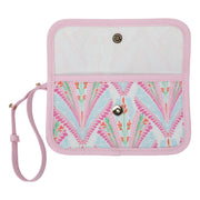 Petals & Plumes Oversized Tote Bag with Wallet