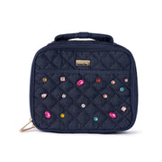 Denim and Gems Insulated Lunch Box with Anti-Microbial Lining