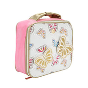 Gold Butterfly Insulated Lunch Box