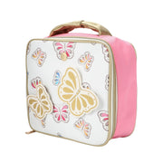 Gold Butterfly Insulated Lunch Box