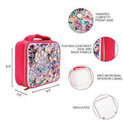 Jewel Confetti Insulated Lunch Box
