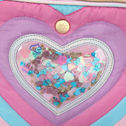 Quilted Confetti Heart Insulated Lunch Box