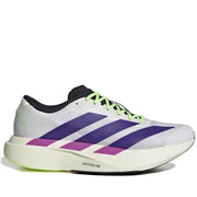 Men's Adidas Adizero EVO SL Shoes - Cloud White/Collegiate Purple/Lime Burst