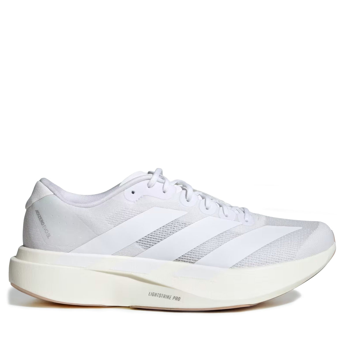 Men's Adidas Adizero Evo SL - Cloud White/Warm Sandstone