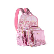 Pink Bow Confetti Insulated Lunch Box with Anti-Microbial Lining