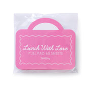 Pink Bow Confetti Insulated Lunch Box with Anti-Microbial Lining