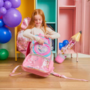 Quilted Confetti Heart Insulated Lunch Box