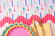 Party Parade Paper Table Runner (25 ft, cut to fit)